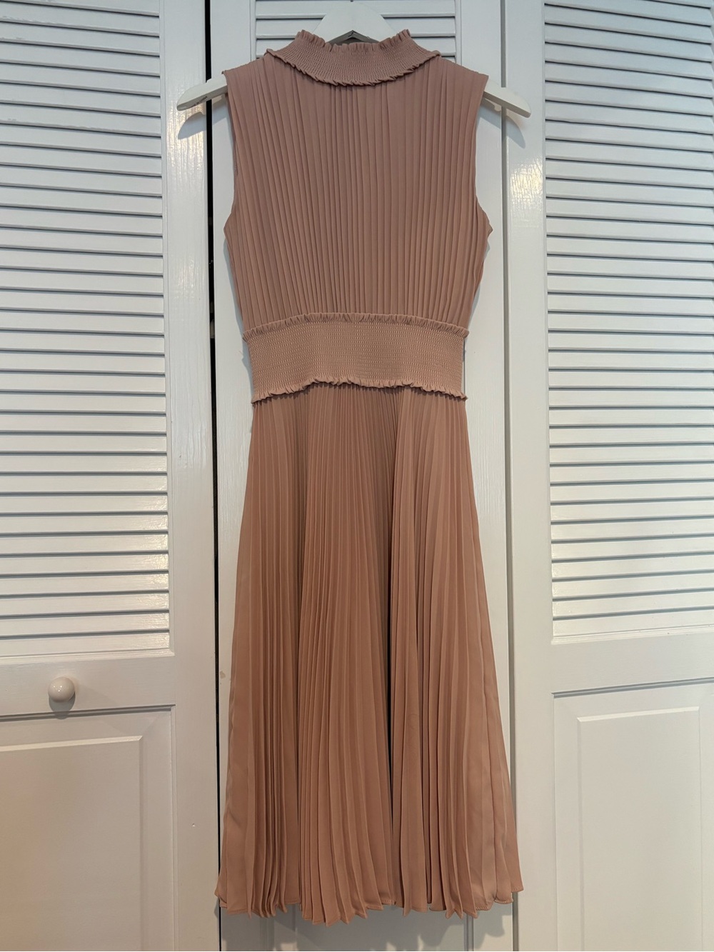 Nanette Lepore Pink Accordion Dress